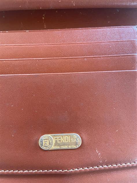 vintage fendi wallet|authentic fendi wallet.